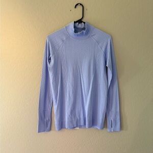 Lululemon Light Lavender Mock Neck Sweater
